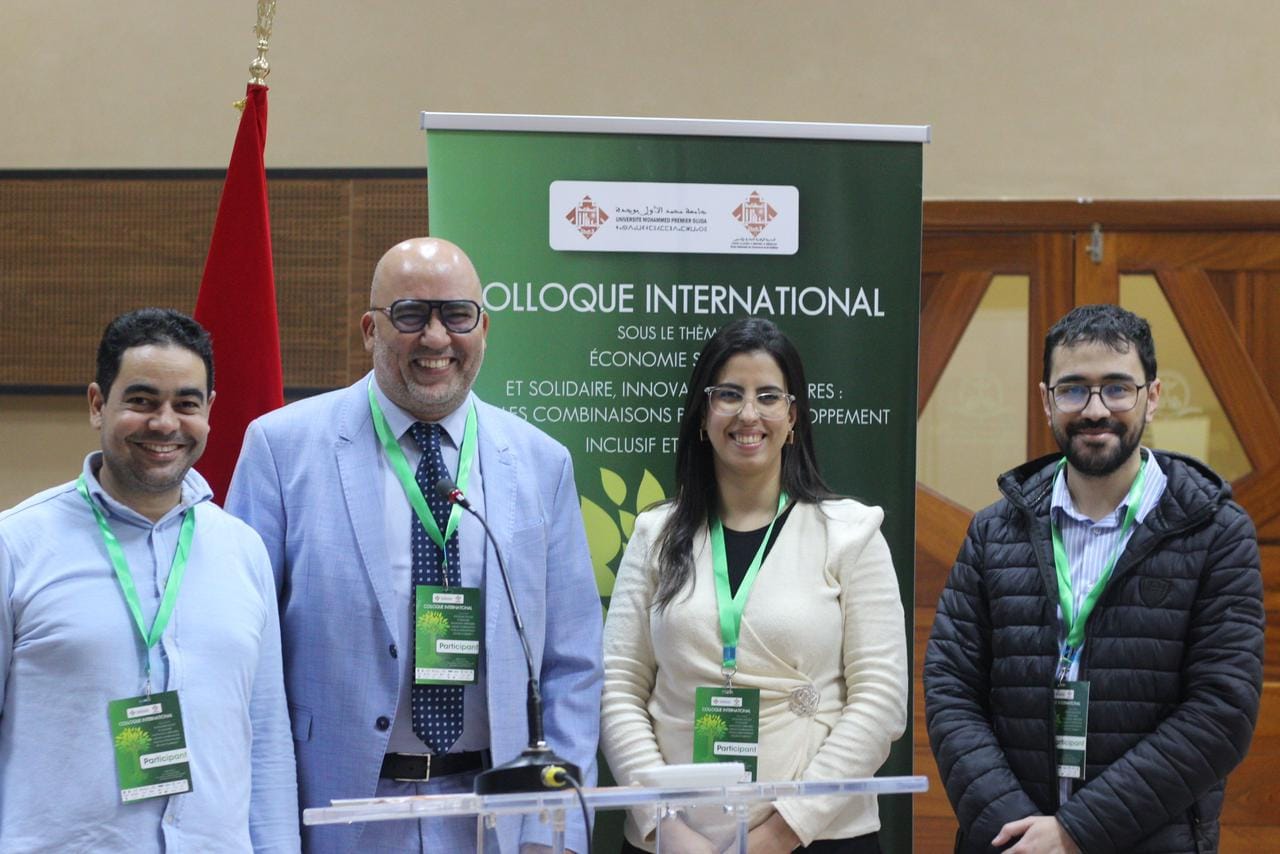 مشاركة مميزة للمنتدى المغربي للاقتصاد الاجتماعي والتضامني في الملتقى العلمي الدولي بوجدة
